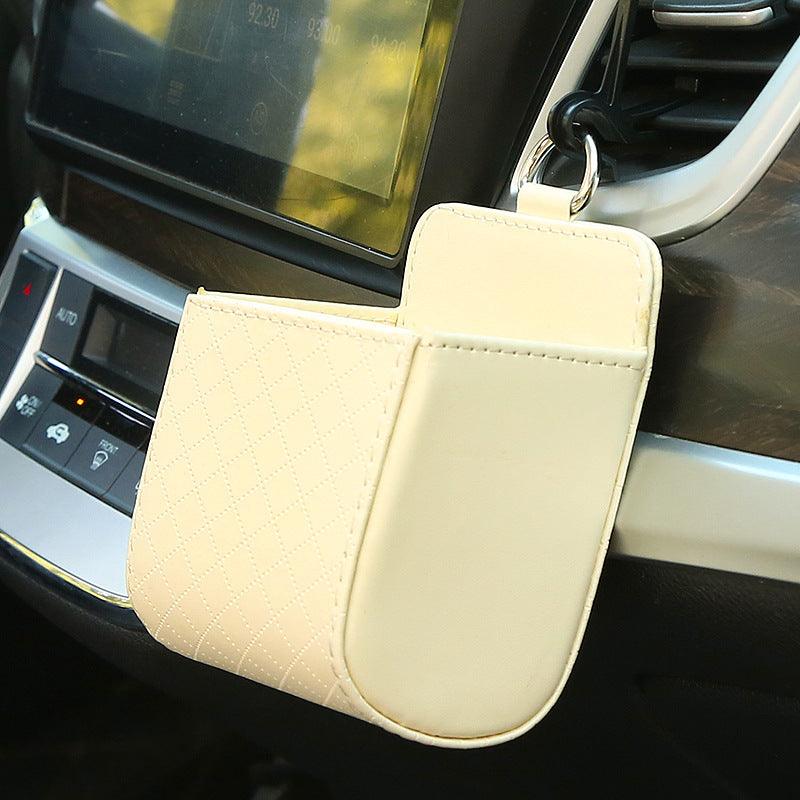 Stylish car storage case set of 2 | Neatly store small items that are difficult to store around the driver's seat!