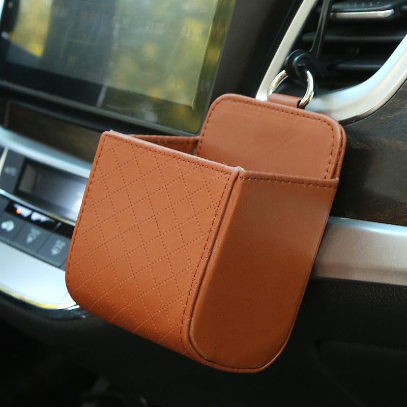Stylish car storage case set of 2 | Neatly store small items that are difficult to store around the driver's seat!