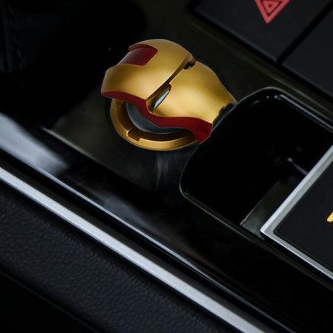 アイアンマン バットマン エンジンプッシュボタン カバー スタートストップボタンスイッチ装飾カバー