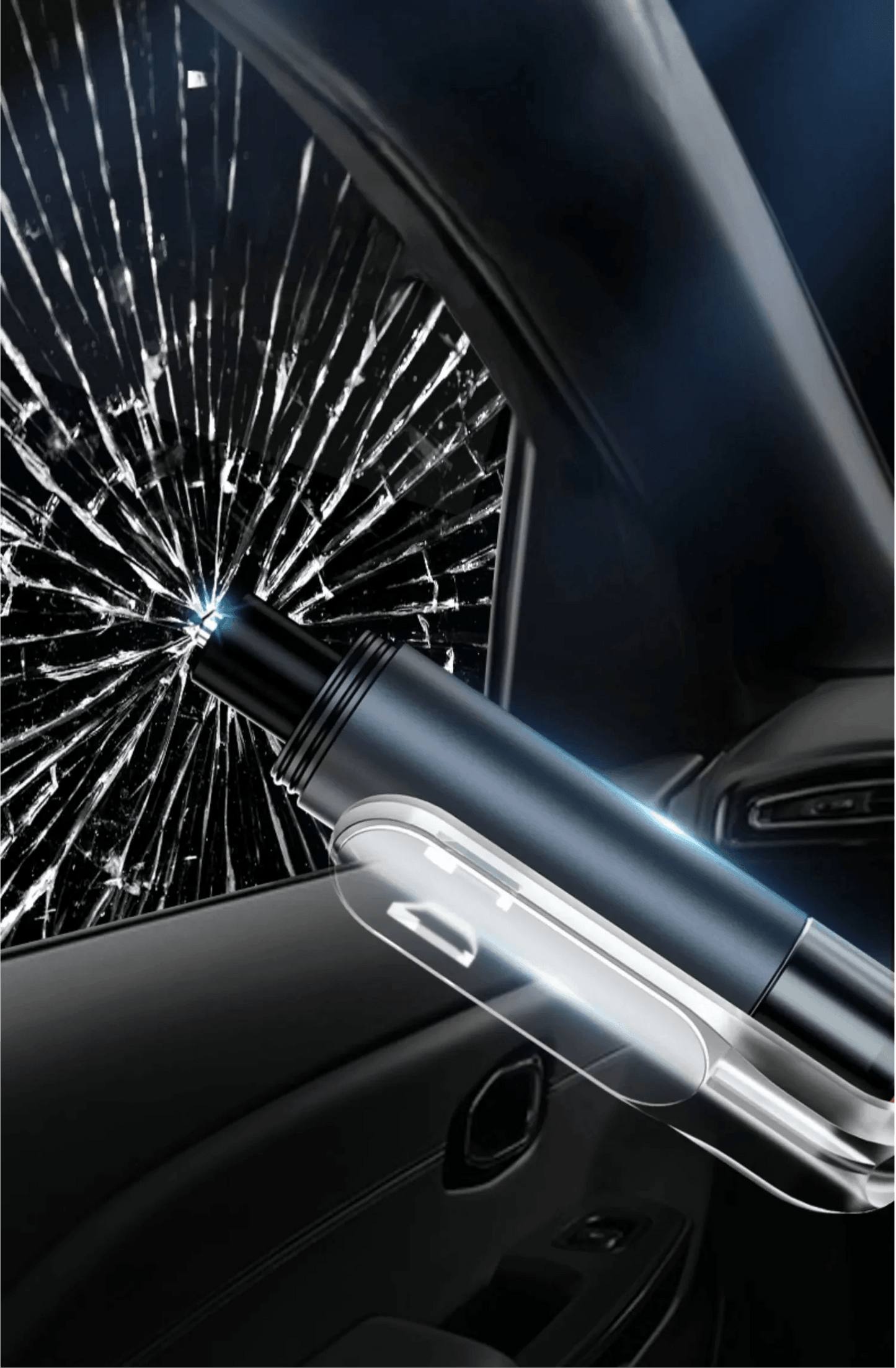 Car emergency escape hammer | Car and home use, standard equipment, car emergency escape, window glass breaker