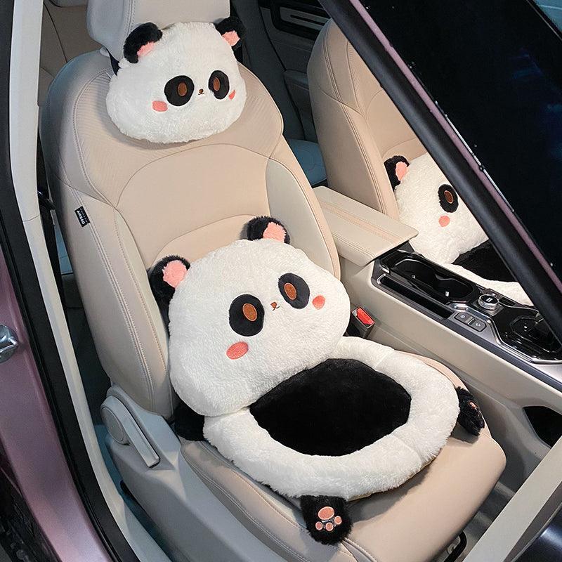 Car cushion! Neck and lumbar cushion! Cute design!