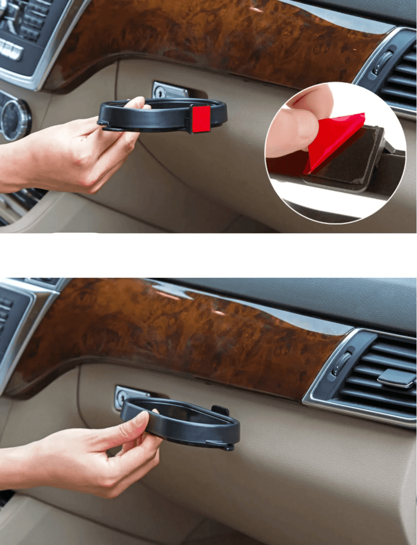 Car Trash Can丨 Space-saving Car Accessories Garbage Can Hanging Back Seat Trash Bag Not Included