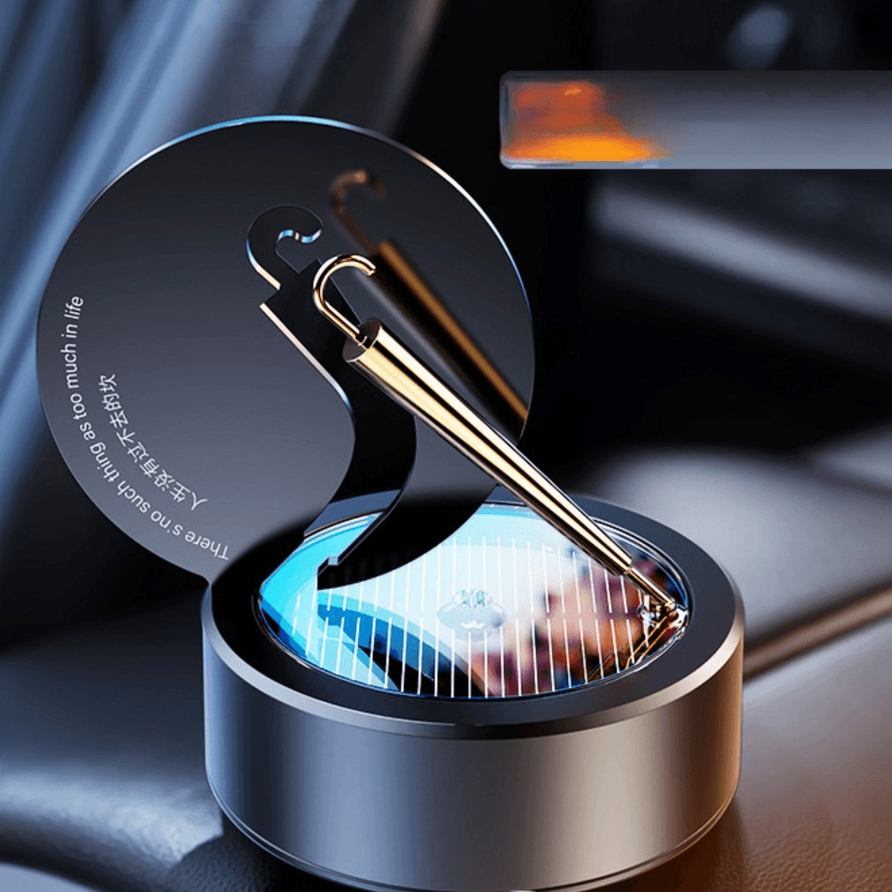 Car Air Freshener | Stylish Solar Rotating Aroma Decoration
