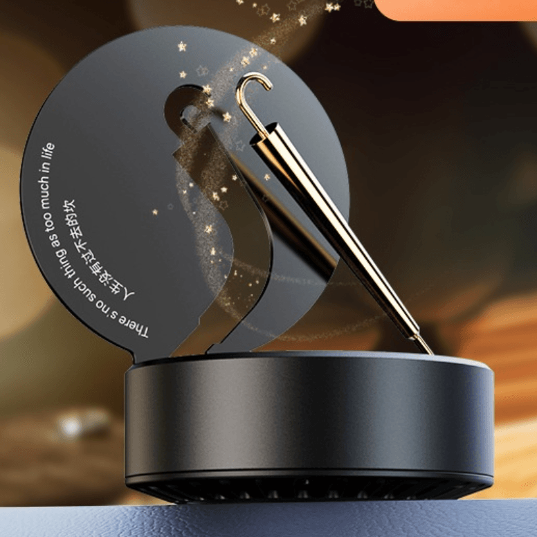 Car Air Freshener | Stylish Solar Rotating Aroma Decoration