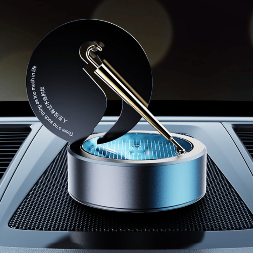 Car Air Freshener | Stylish Solar Rotating Aroma Decoration
