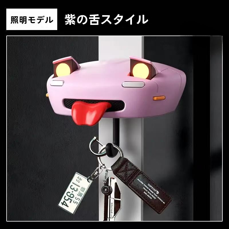 AE86 MX-5 car decorative key holder, creative open headlight key holder hook