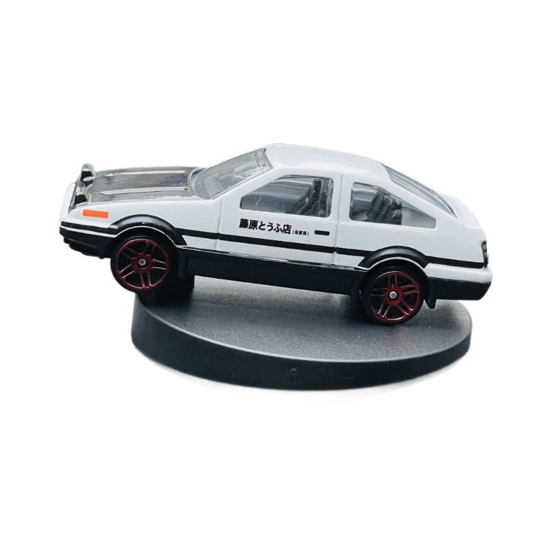 Car Decoration, Central Control Unit Car Object, Alloy Car Model, AE86 Drift Rotating Object, 1:64 Scale Model