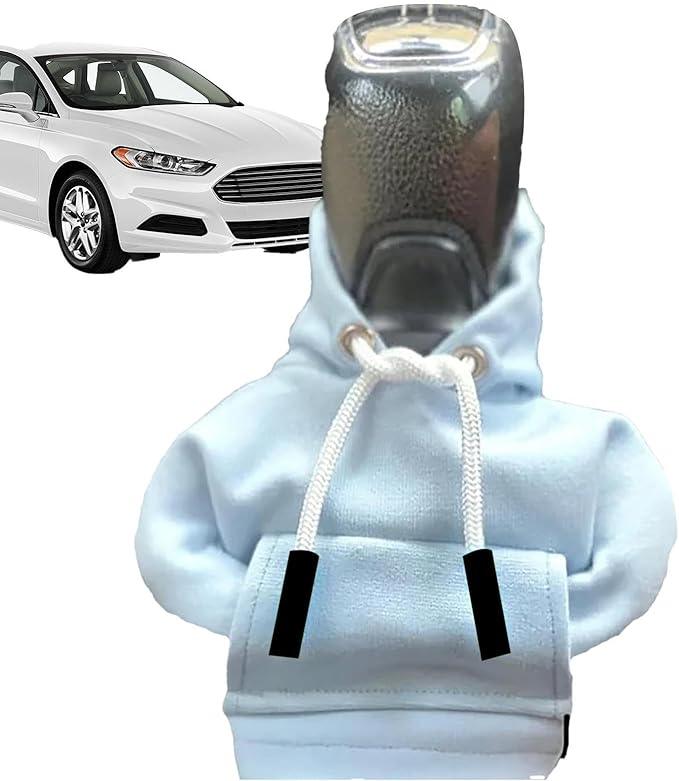 Shift Knob Cover Gear Knob Gloves Car Shifter Hoodie Funny Hoodie Sweater for Car Shifter and Gear Shift Knob