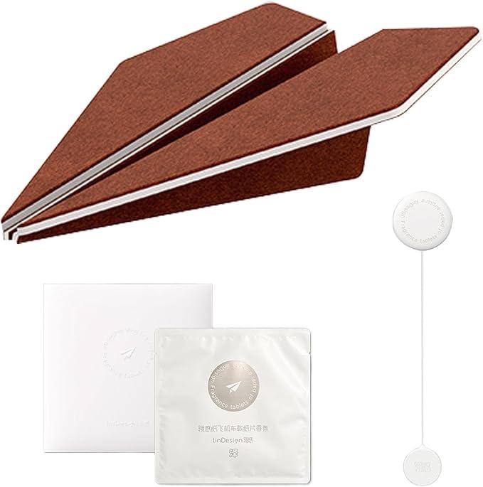 Car Air Freshener, Car Air Freshener - Paper Airplane Car Scent | Aroma Pendant, Car Refresher, Deodorizer, Car Interior Accessories