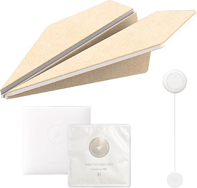 Car Air Freshener, Car Air Freshener - Paper Airplane Car Scent | Aroma Pendant, Car Refresher, Deodorizer, Car Interior Accessories