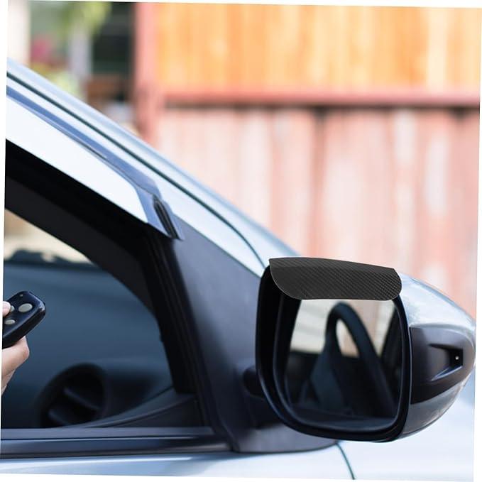 Pair Car Rain Eyebrows 2pcs Car Rearview Mirror Eyebrows Car Side Mirror Rain Guard Rain Guard Visor Car Accessories Rearview Mirror Guard