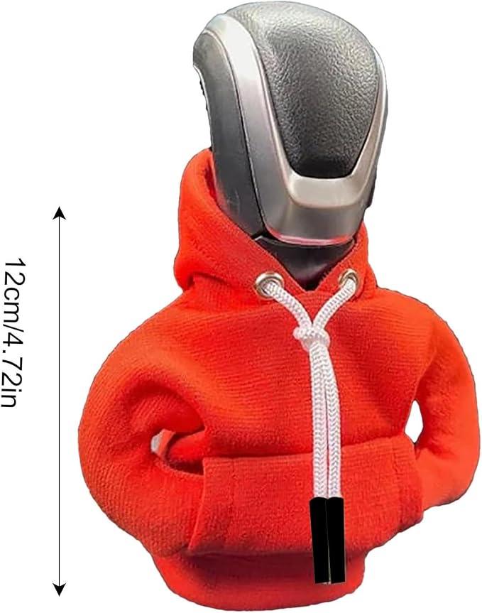 Shift Knob Cover Gear Knob Gloves Car Shifter Hoodie Funny Hoodie Sweater for Car Shifter and Gear Shift Knob