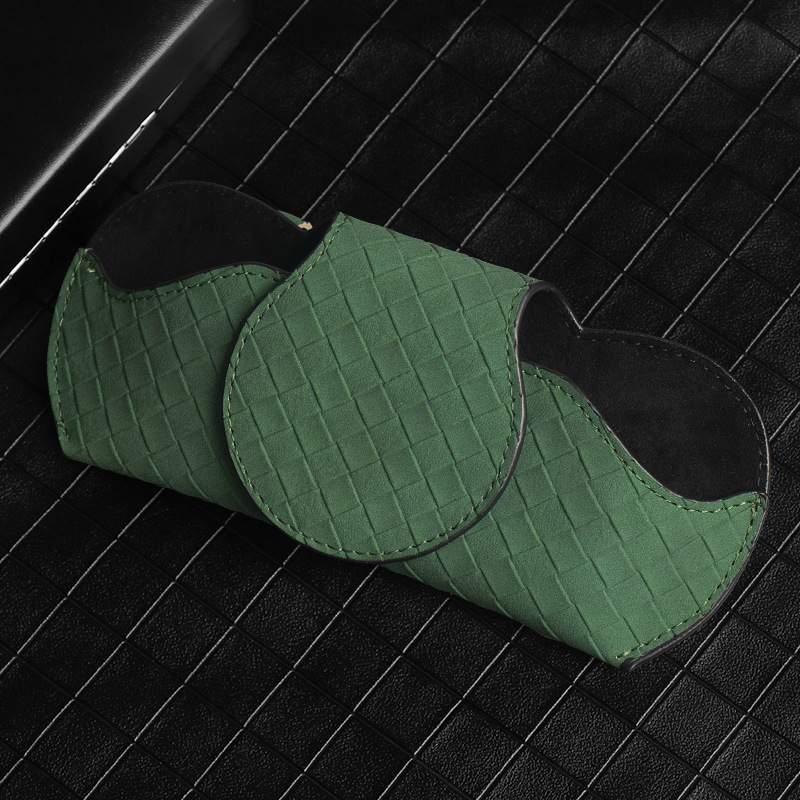 Available in 6 colors: Car glasses clip | Leather, creative, sunshade, glasses case, car accessories