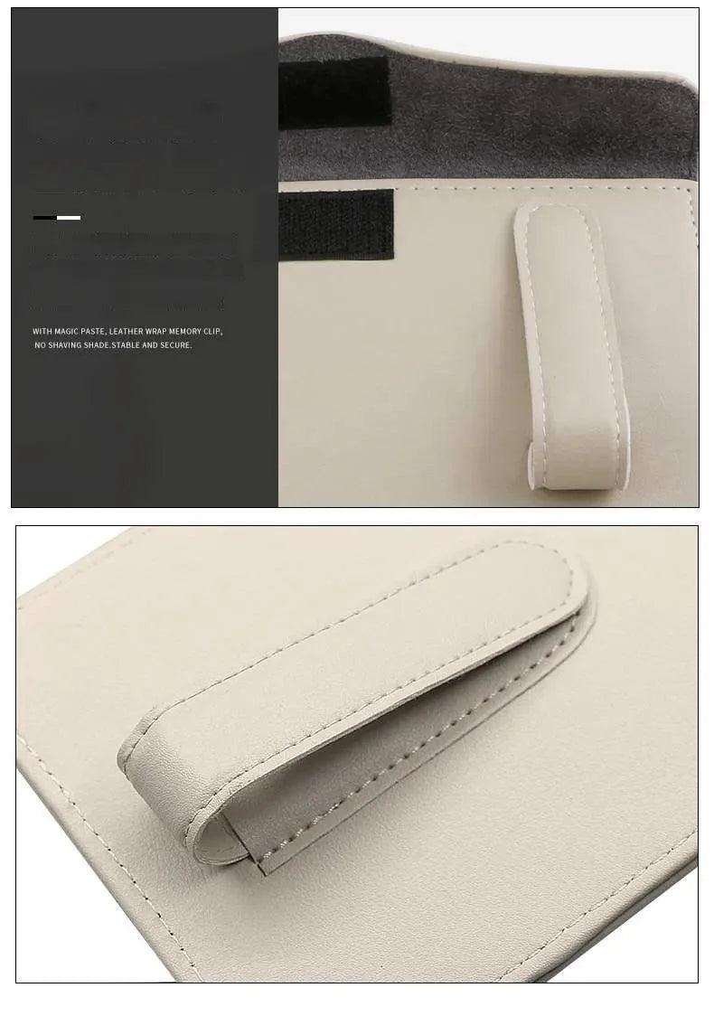 Car tissue box | Sun visor clip, card holder, storage, car supplies, car tissue box, sunroof