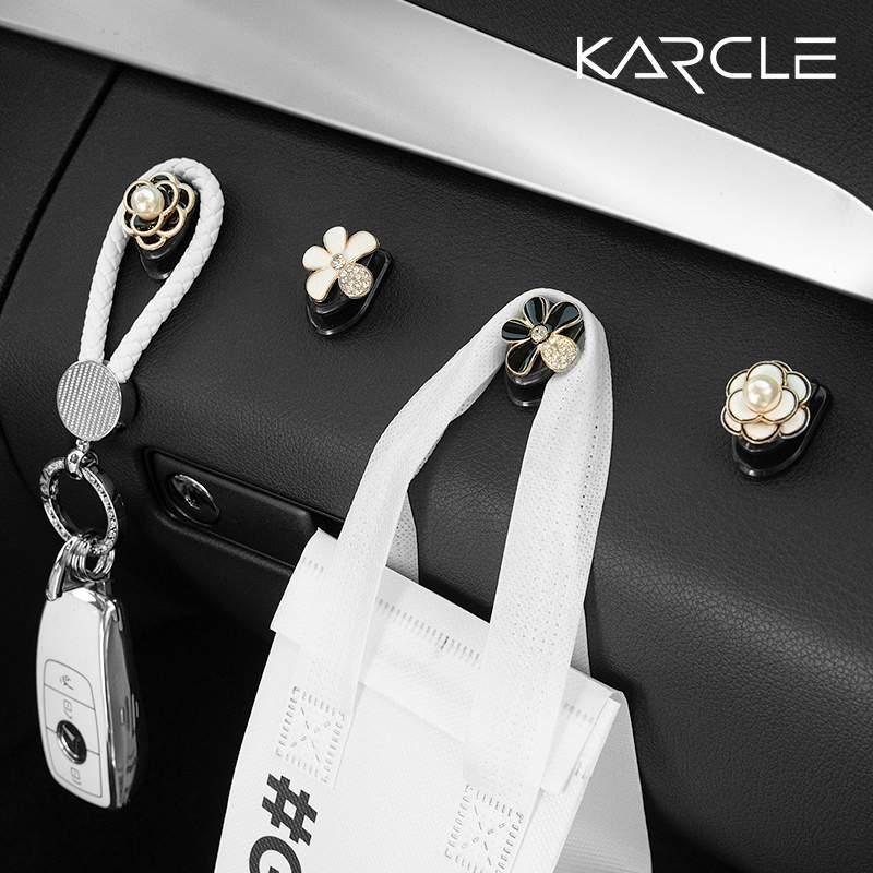 "6-piece set" car hooks | Multi-function, seat back, car mount, small, adhesive hooks, car interior decoration, car accessories
