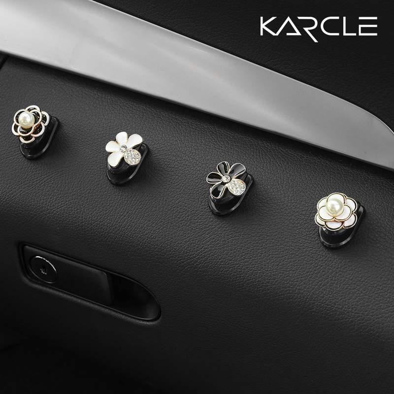 "6-piece set" car hooks | Multi-function, seat back, car mount, small, adhesive hooks, car interior decoration, car accessories