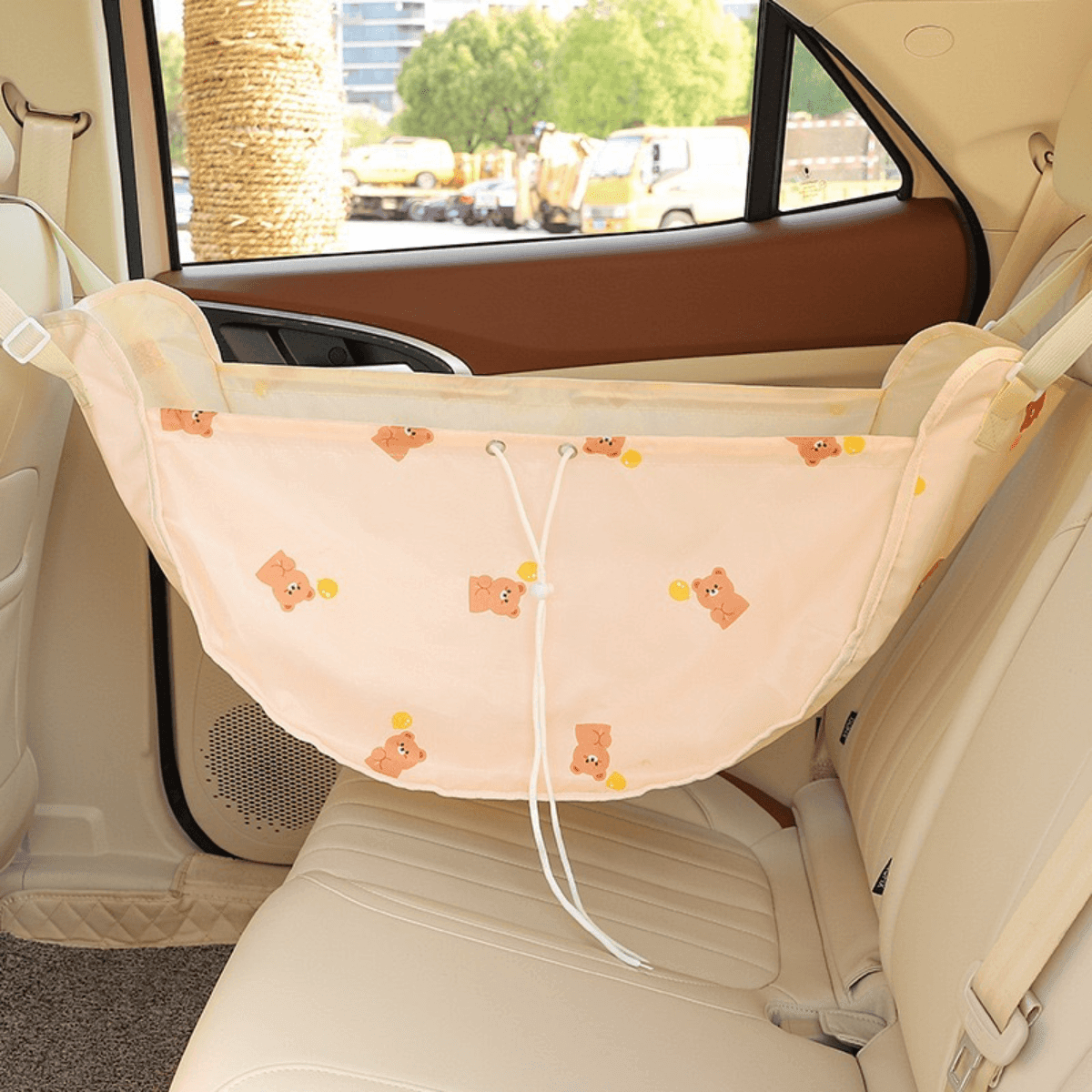Car hammock bag | Car storage, car bag, back seat, large capacity, prevents cargo from falling over, foldable