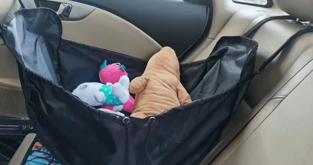Car hammock bag | Car storage, car bag, back seat, large capacity, prevents cargo from falling over, foldable