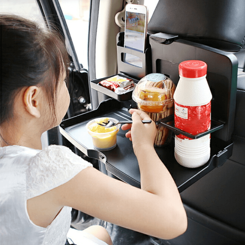 Car tray | Meals, office work, sleeping in the car, rear table, rear seat