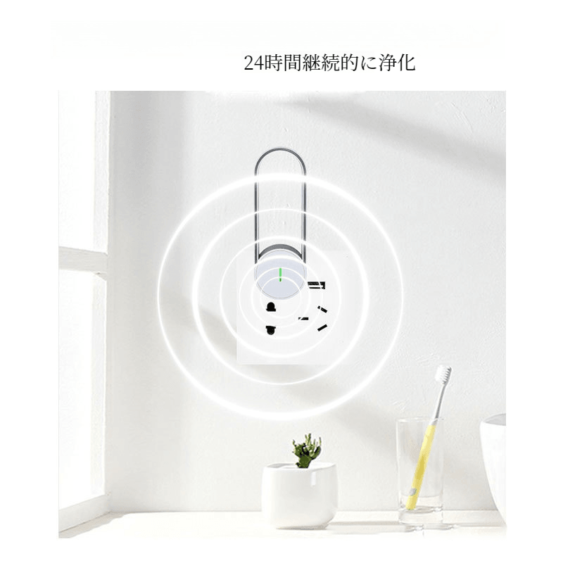 Car air purifier | Air purifier for daily life USB connection, negative ions, mini air purifier, energy-saving, compact, quiet