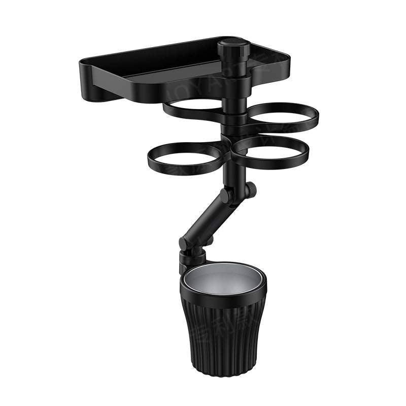 Car & Sports Goods Specialty Store Car Drink Holder with Tray | Car Supplies, Storage Supplies, Car Cup Holders, Rotating, Large Capacity