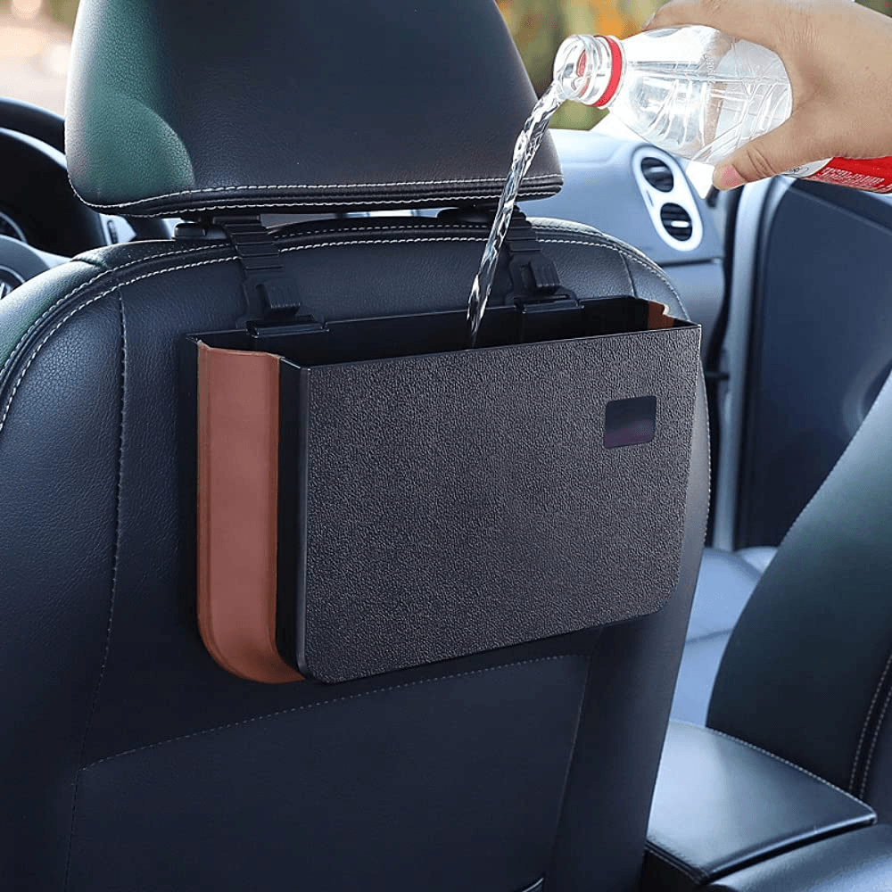 車載用折りたたみ式ゴミ箱|カー用品・収納用品・吊り下げ式・収納ボックス・アクセサリー用・防水カーホルダー後部座席