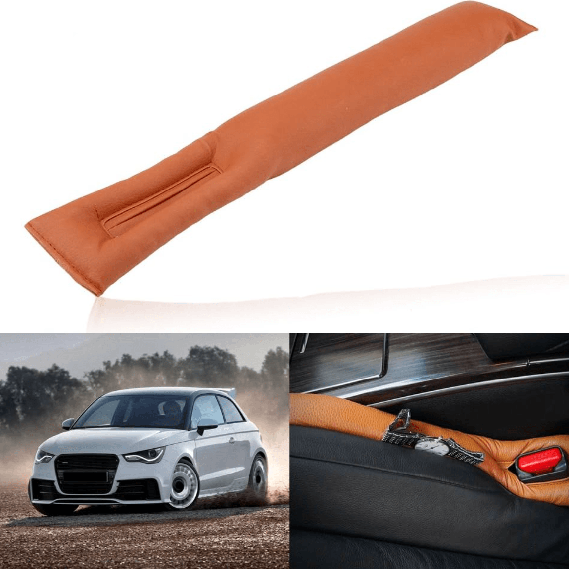 Car gap prevention cushion (2 pieces) | You can enjoy a safe drive without having to worry about things falling into the gap and being unable to concentrate on driving!