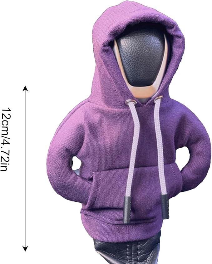 Shift Knob Cover Gear Knob Gloves Car Shifter Hoodie Funny Hoodie Sweater for Car Shifter and Gear Shift Knob