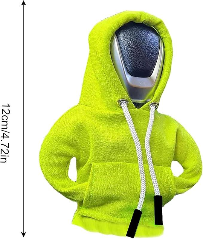 Shift Knob Cover Gear Knob Gloves Car Shifter Hoodie Funny Hoodie Sweater for Car Shifter and Gear Shift Knob