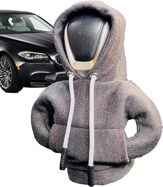 Shift Knob Cover Gear Knob Gloves Car Shifter Hoodie Funny Hoodie Sweater for Car Shifter and Gear Shift Knob