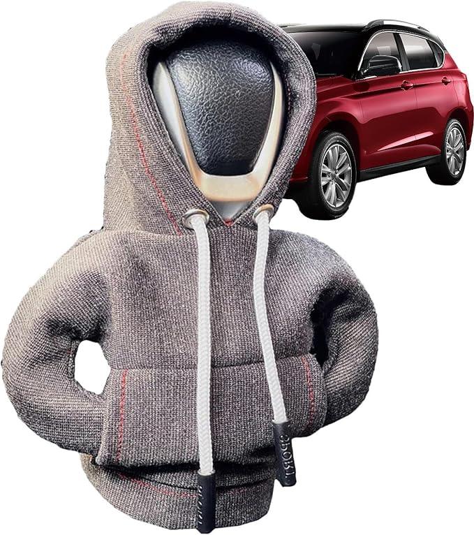 Shift Knob Cover Gear Knob Gloves Car Shifter Hoodie Funny Hoodie Sweater for Car Shifter and Gear Shift Knob
