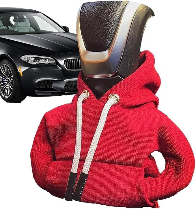 Shift Knob Cover Gear Knob Gloves Car Shifter Hoodie Funny Hoodie Sweater for Car Shifter and Gear Shift Knob