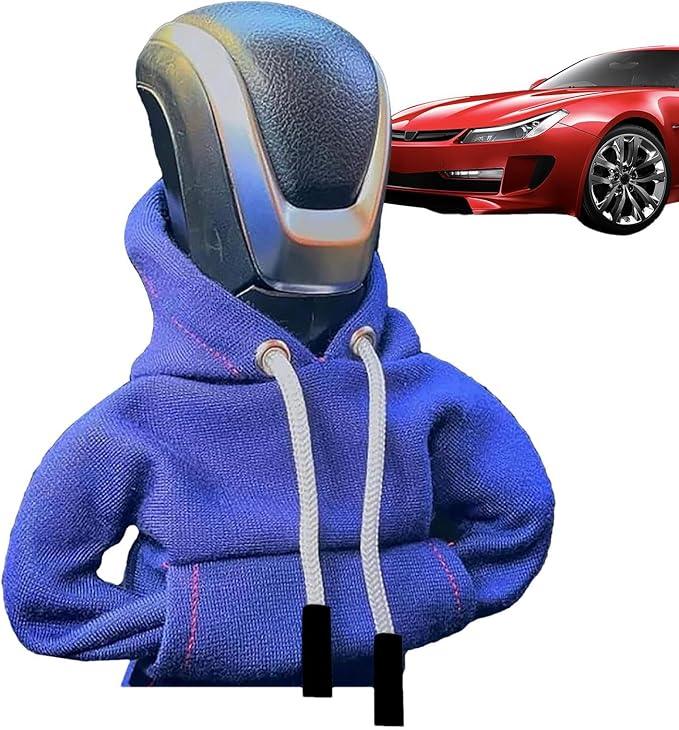 Shift Knob Cover Gear Knob Gloves Car Shifter Hoodie Funny Hoodie Sweater for Car Shifter and Gear Shift Knob
