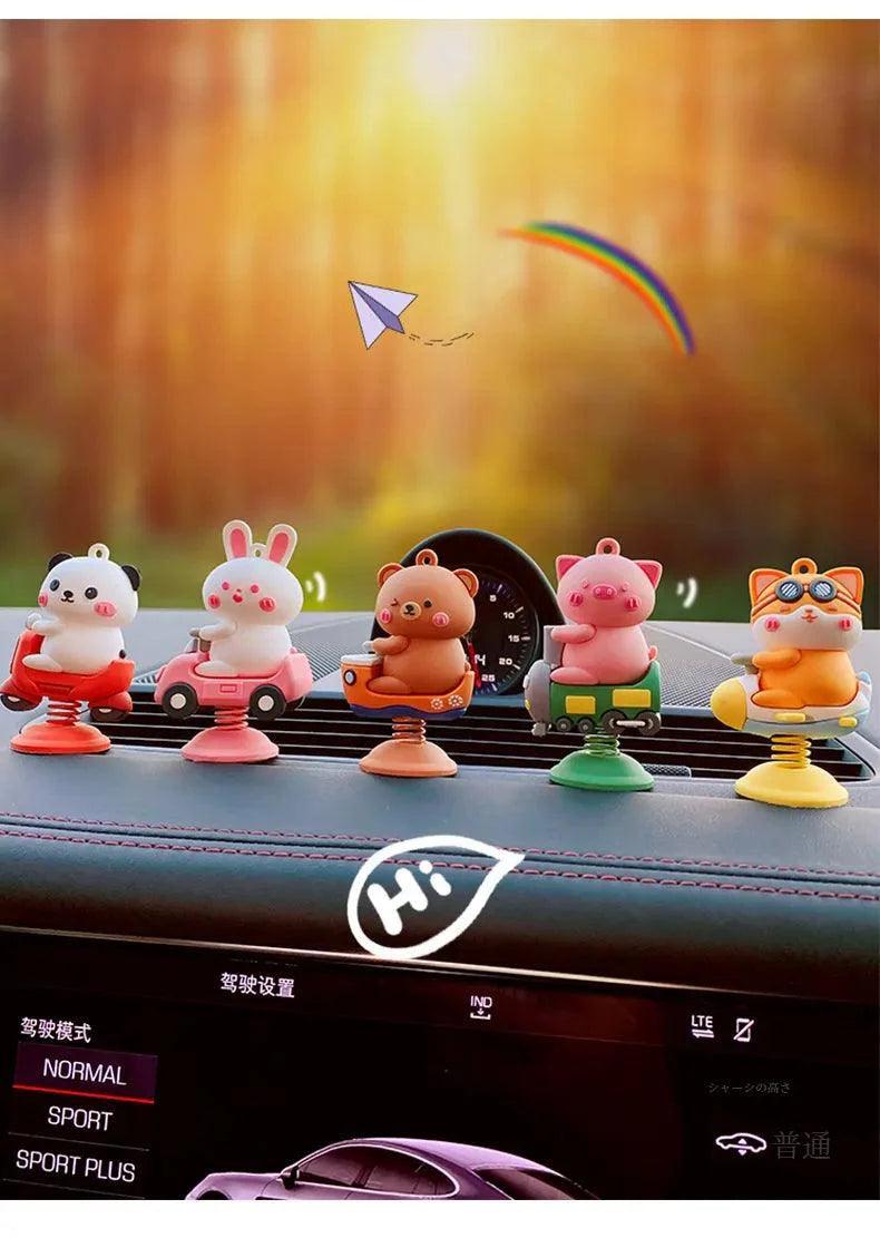 Cartoon car decorations | Original, cute, for cars, decorations, popular online, for women, decorations