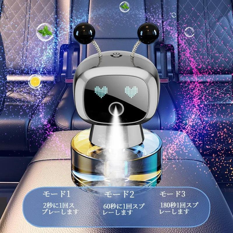 Car perfume | High quality, convenient, robot car object, multi-function humidifier, air freshener, car perfume, high-quality scent, long-lasting scent, refreshing