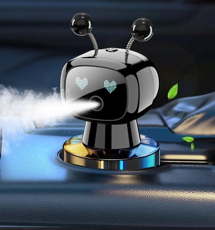 Car perfume | High quality, convenient, robot car object, multi-function humidifier, air freshener, car perfume, high-quality scent, long-lasting scent, refreshing