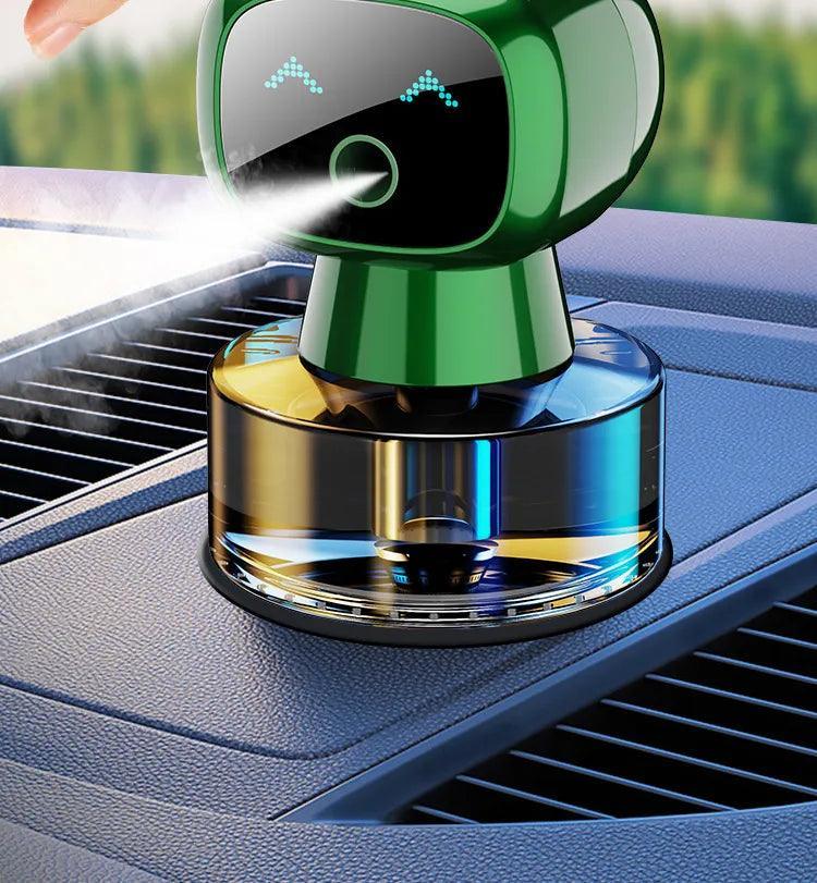Car perfume | High quality, convenient, robot car object, multi-function humidifier, air freshener, car perfume, high-quality scent, long-lasting scent, refreshing
