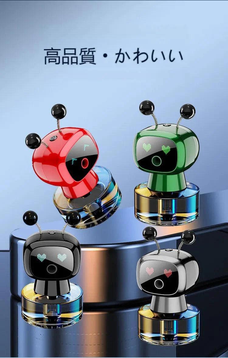 Car perfume | High quality, convenient, robot car object, multi-function humidifier, air freshener, car perfume, high-quality scent, long-lasting scent, refreshing