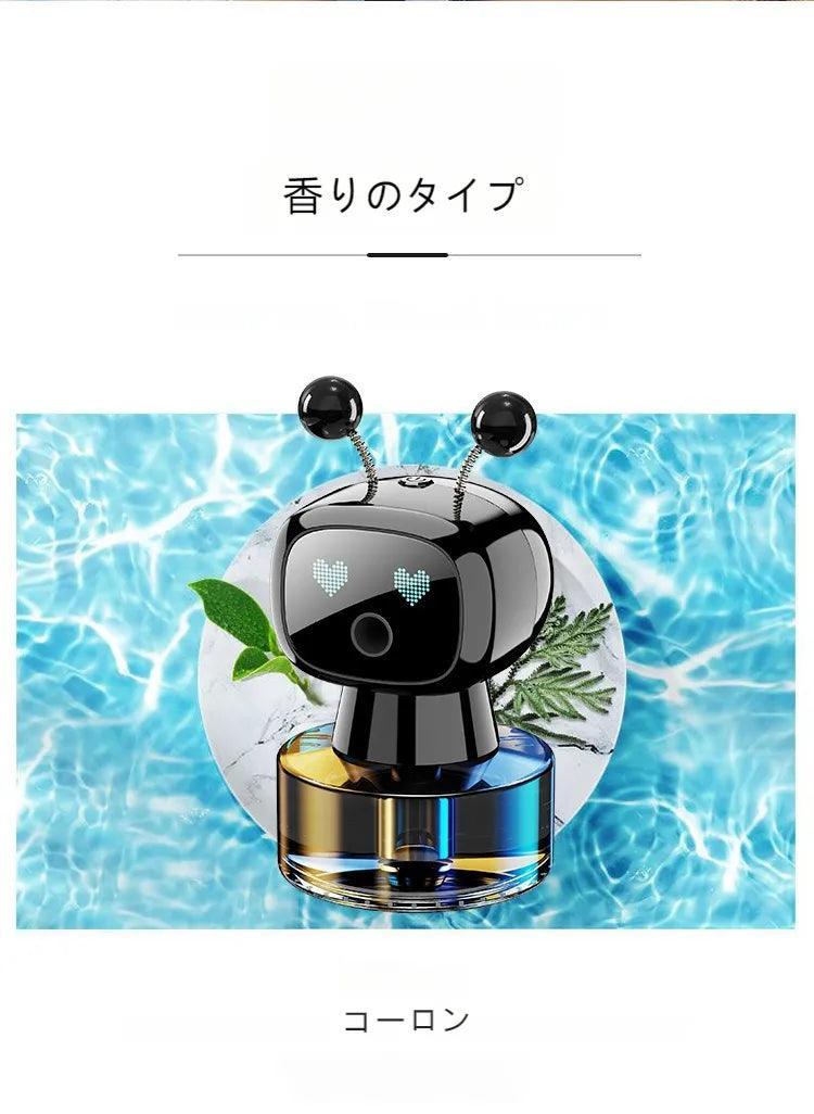 Car perfume | High quality, convenient, robot car object, multi-function humidifier, air freshener, car perfume, high-quality scent, long-lasting scent, refreshing