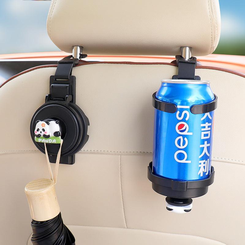 Multi-function car hook | Cute, seat back, hidden cup holder, load-bearing, easy to install