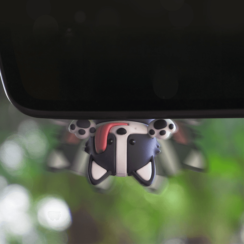 Car air fresheners | Cute, cartoon, perfume, ornaments, creative, luxury, rearview mirror, swaying dog, aroma, car interior