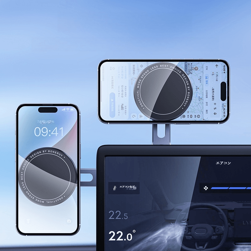 Car stand | Aluminum alloy, car stand, screen, magnetic adsorption, for navigation