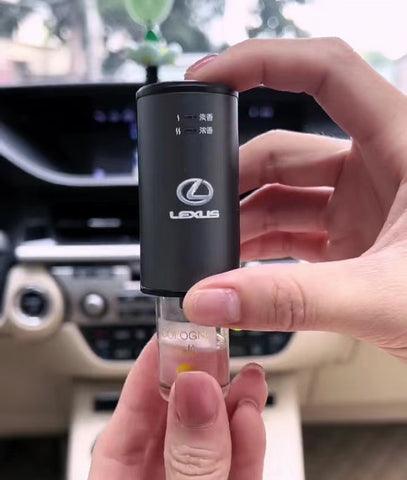Car air freshener (3 bottles of essential oil) A car air freshener that automatically sprays perfume into the car's air outlet using a car-mounted air freshener machine.