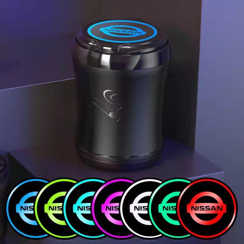 Vehicle ashtray, luminous, special vehicle sign