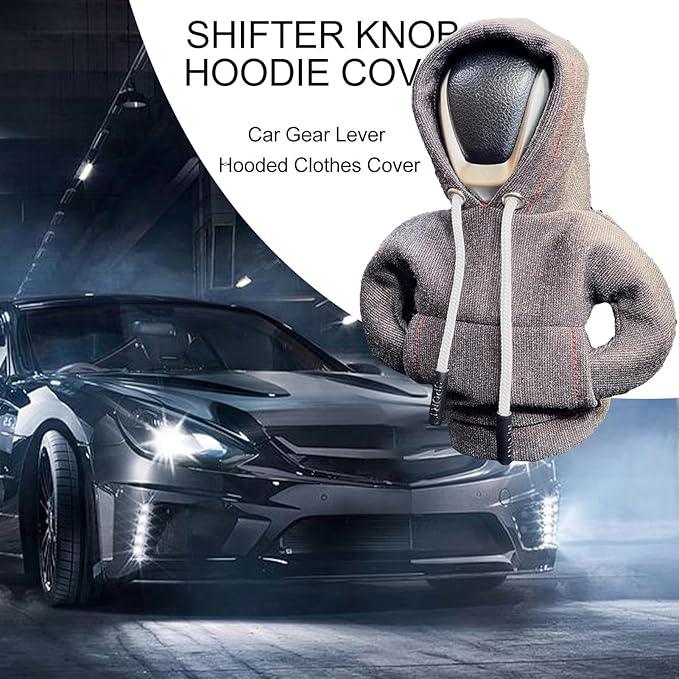 Shift Knob Cover Gear Knob Gloves Car Shifter Hoodie Funny Hoodie Sweater for Car Shifter and Gear Shift Knob