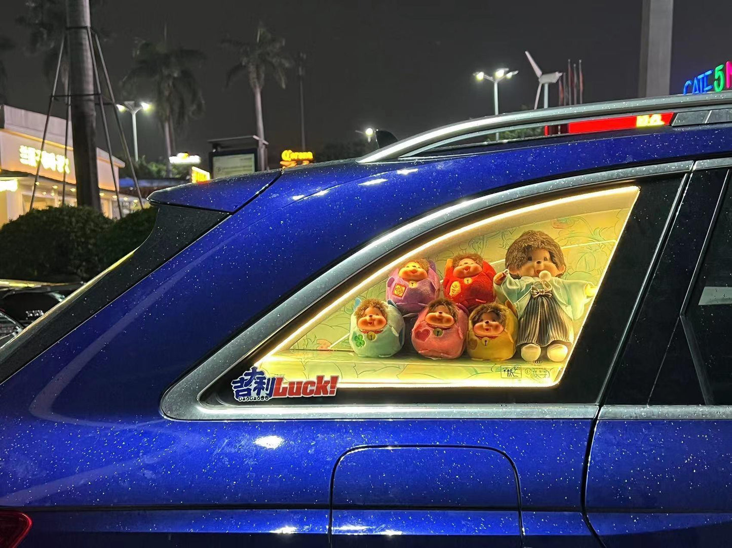 To customize your rear window, you will need to contact customer service by email.