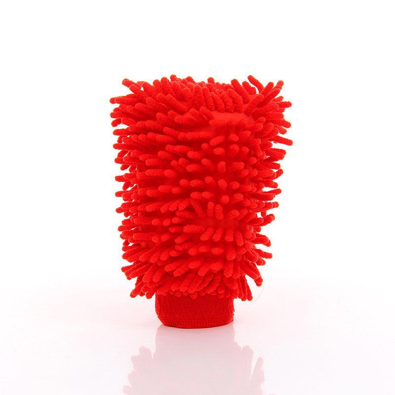 Car Wash Gloves Professional Microfiber Chenille Glove Type Car Wash Brush Car Wash Gloves Car Wash Mop Glove Type Car Wash Scratch Prevention
