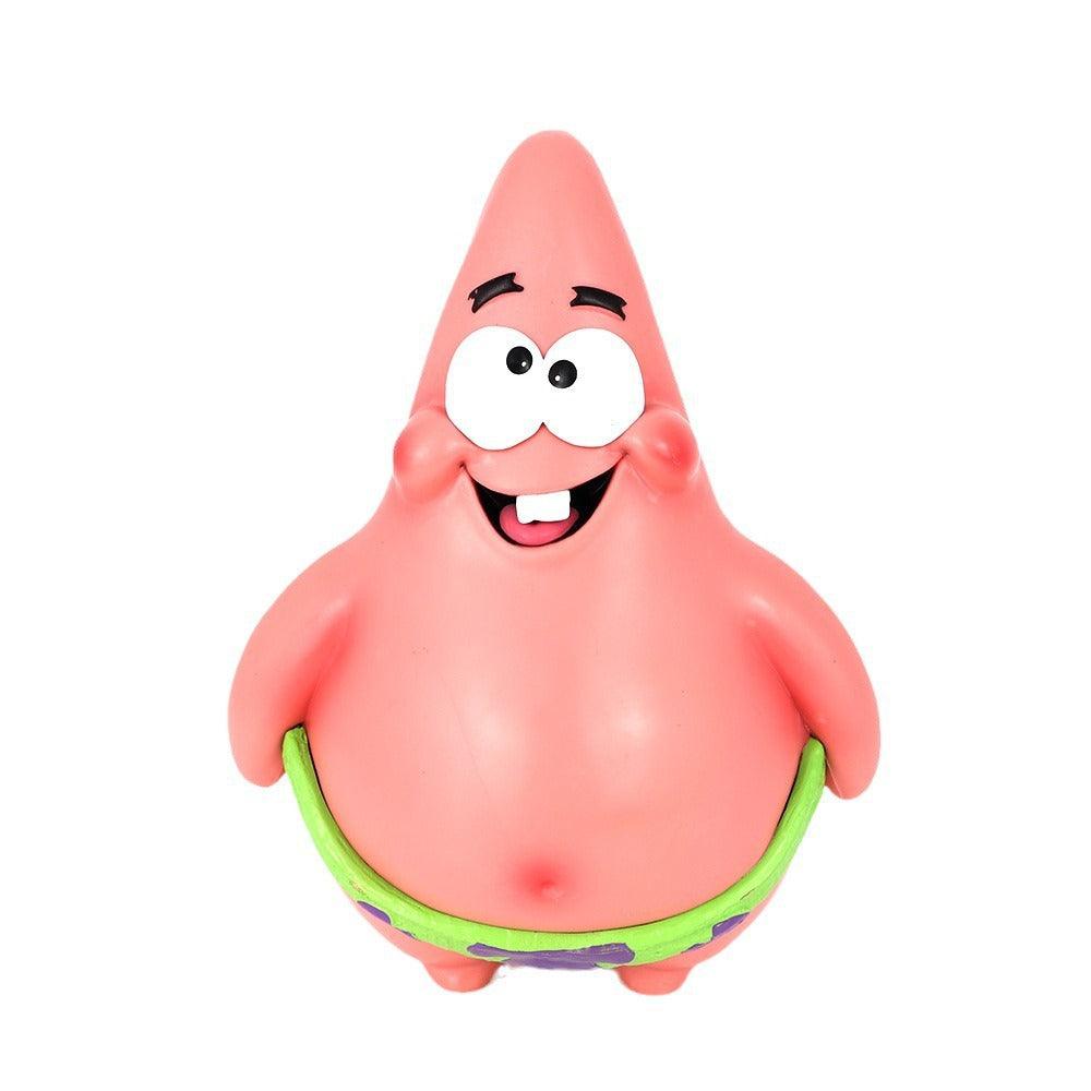 Car Figure Spongebob Anime Figure Patrick Star Figure Car Desktop Cartoon Model