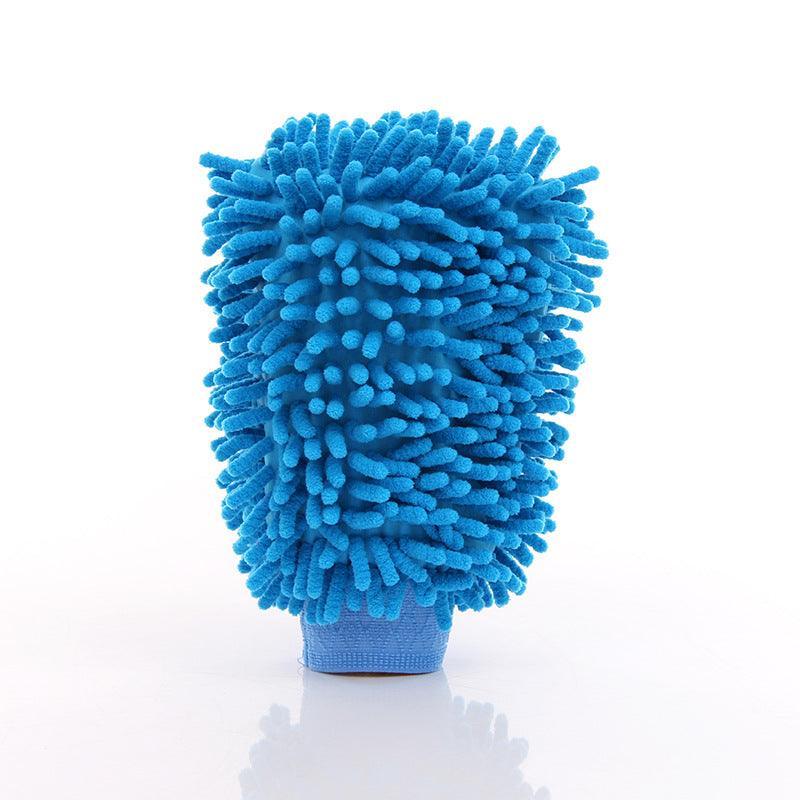 Car Wash Gloves Professional Microfiber Chenille Glove Type Car Wash Brush Car Wash Gloves Car Wash Mop Glove Type Car Wash Scratch Prevention