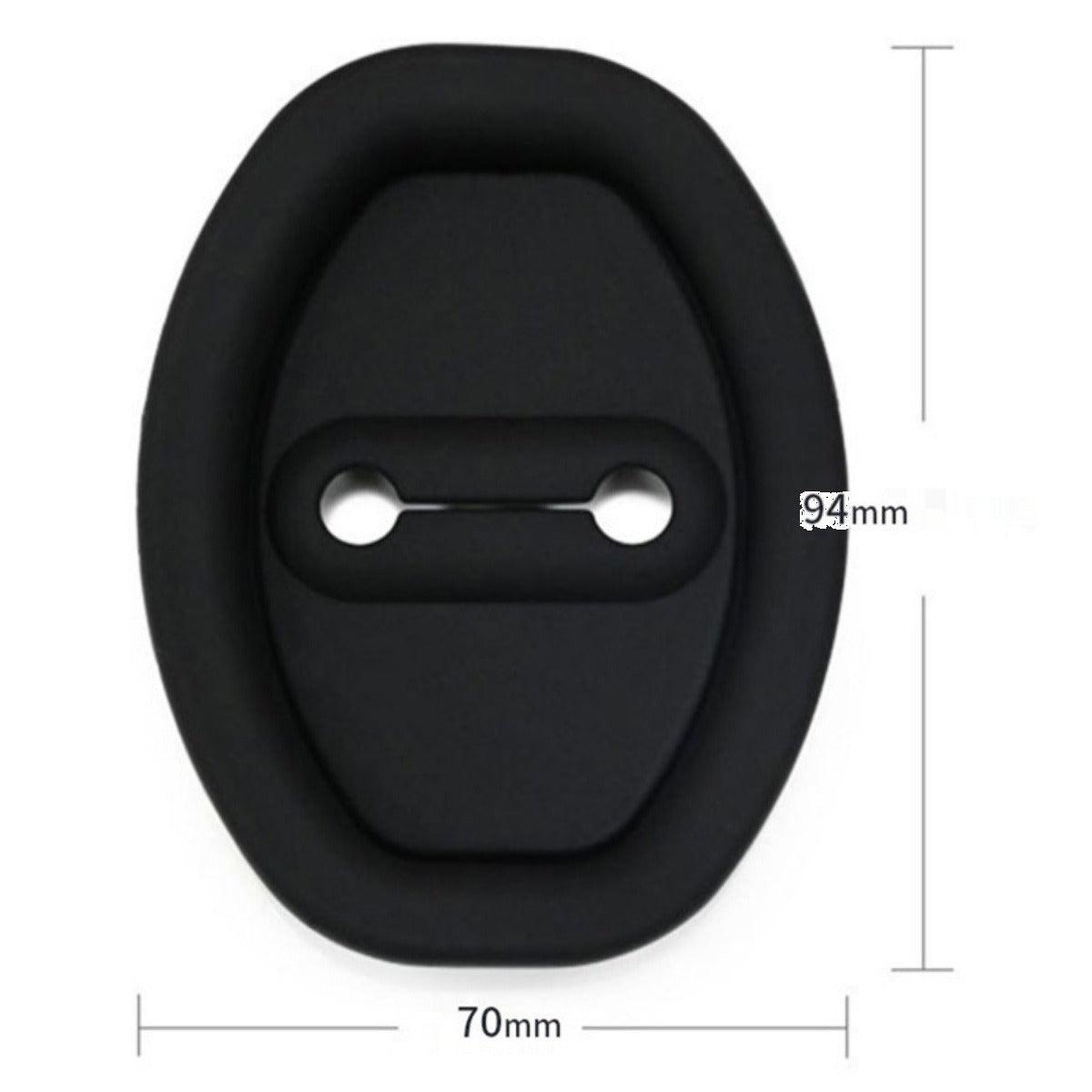Car supplies/Car door lock protection pad, 4 pieces. Door shock absorbing cushion pad, thick door shock prevention tape, universal door lock cover